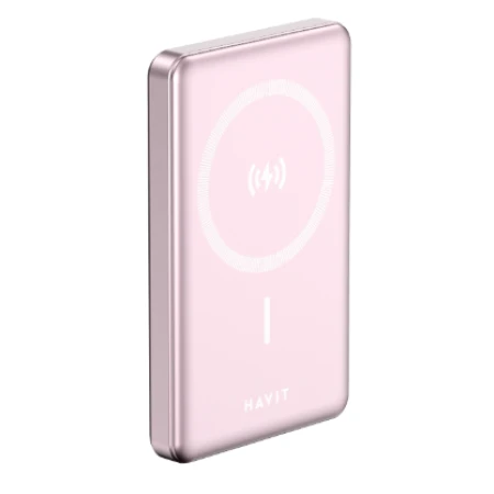 Havit magsafe power bank PB5203 10000mAh pink